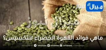 فائدة القهوة الخضراء للتخسيس