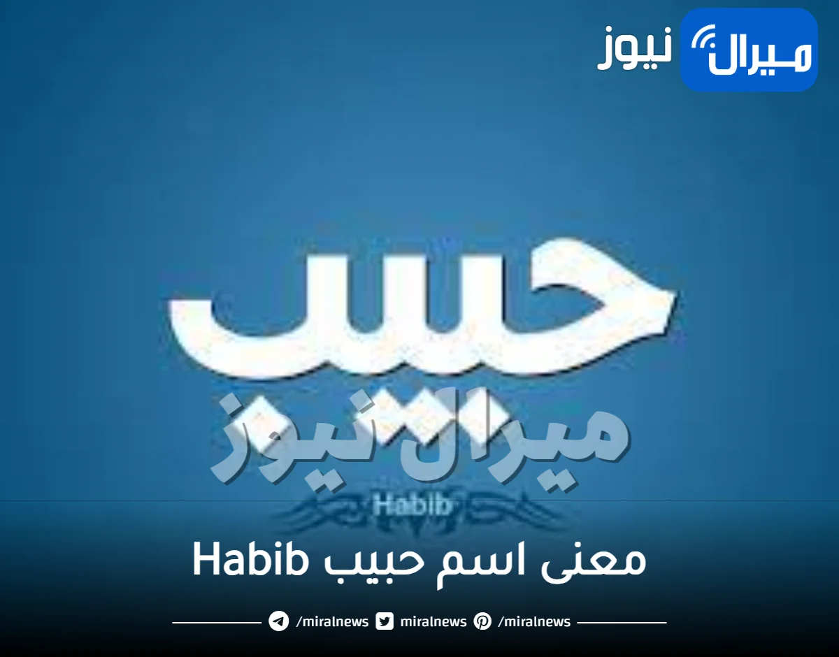 معنى اسم حبيب Habib في الإسلام وصفات حامل الاسم وعيوبه ودلعه