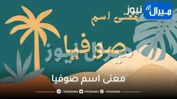 معنى اسم صوفيا في القرآن الكريم واللغة العربية وصفات شخصيتها
