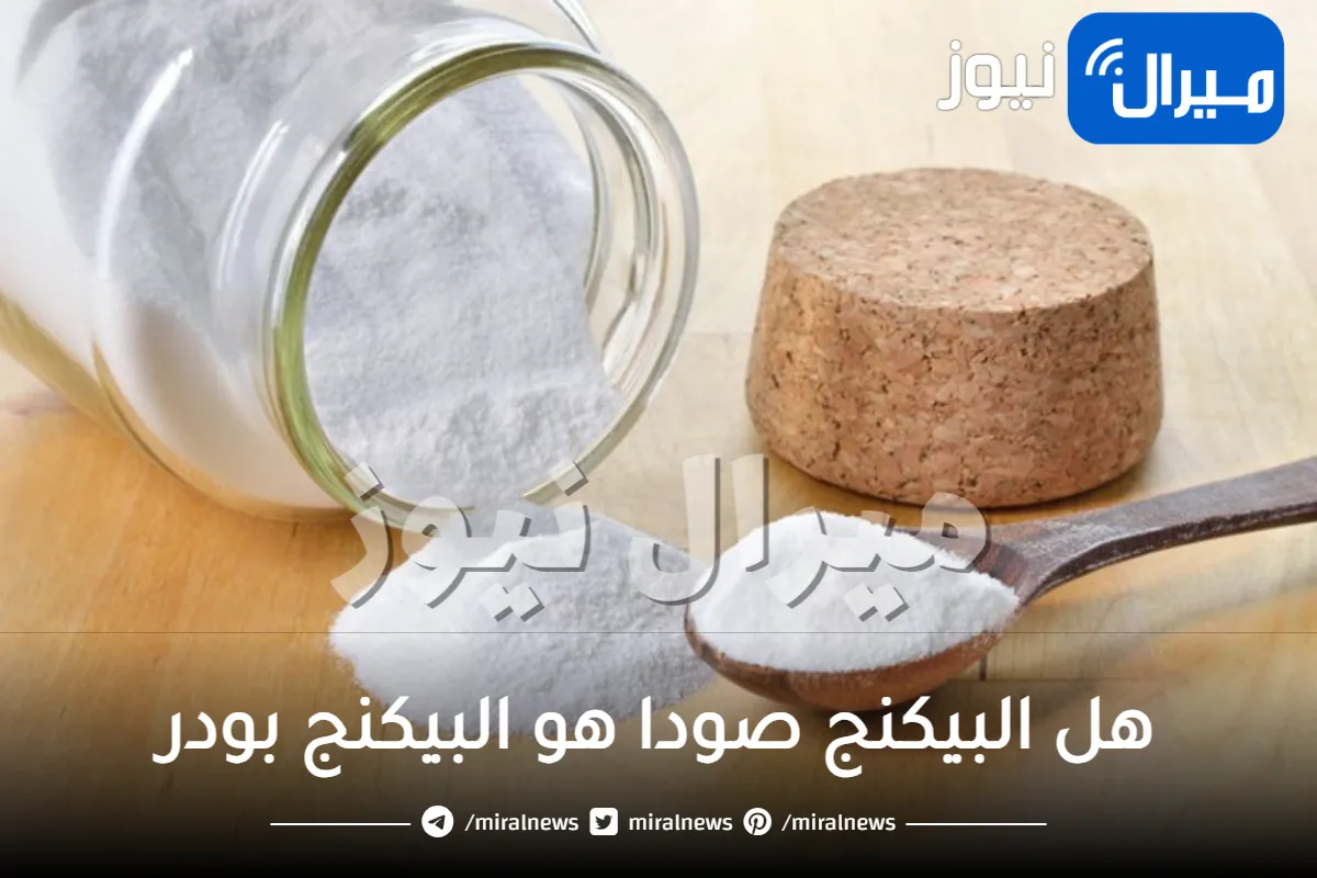 هل البيكنج صودا هو البيكنج بودر
