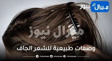 وصفات للشعر الجاف