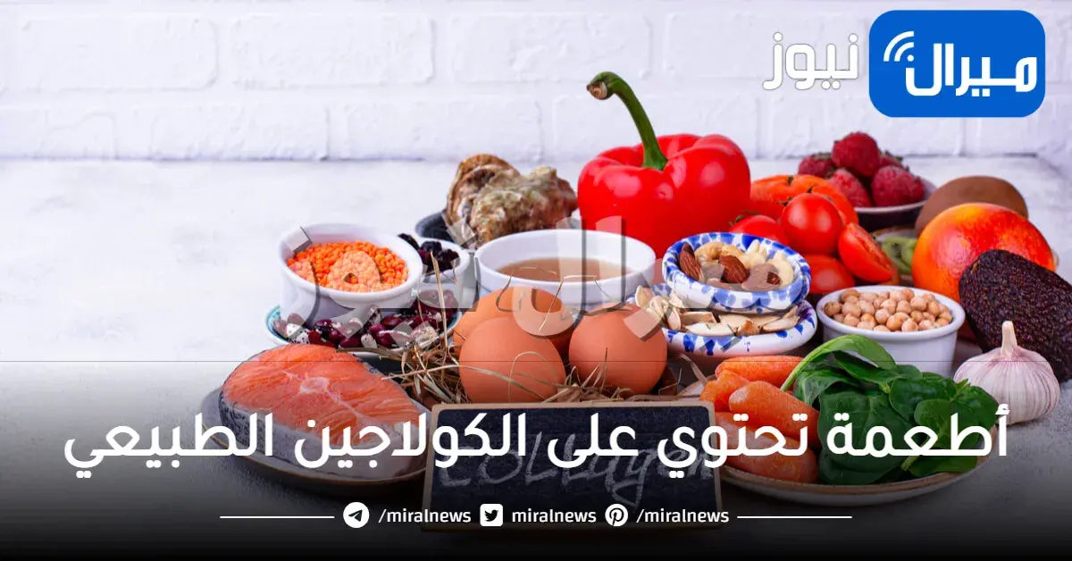 أطعمة تحتوي على الكولاجين الطبيعي
