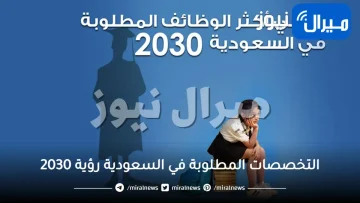 افضل التخصصات المطلوبة في السعودية رؤية 2030