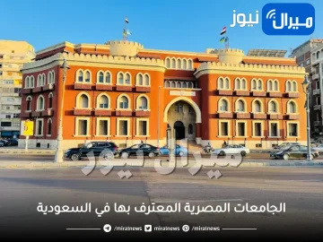 الجامعات المصرية المعترف بها في السعودية