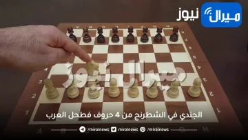 الجندي في الشطرنج من 4 حروف فطحل العرب