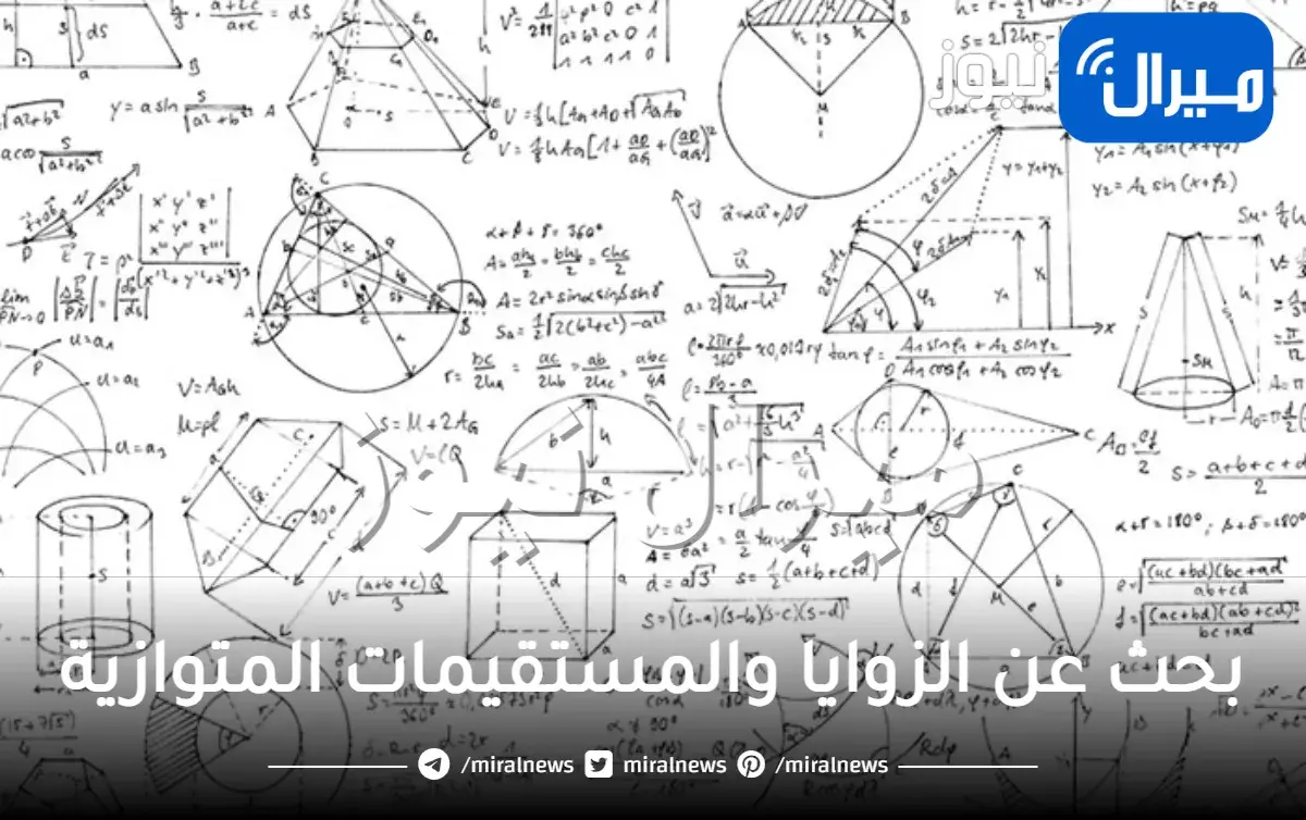 بحث عن الزوايا والمستقيمات المتوازية doc