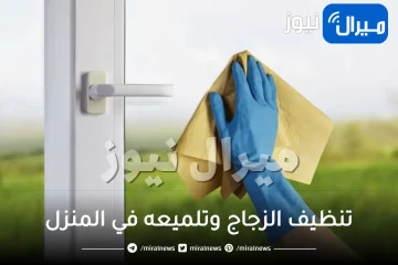 كيفية تنظيف الزجاج وتلميعه في المنزل