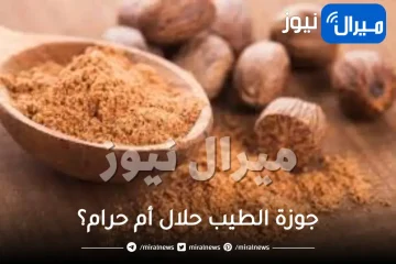 جوزة الطيب حلال أم حرام؟