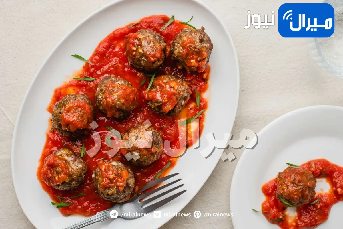 طريقة إعداد كرات اللحم الشهية