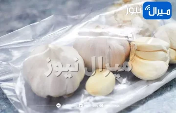 طريقة تخزين الثوم بقشره