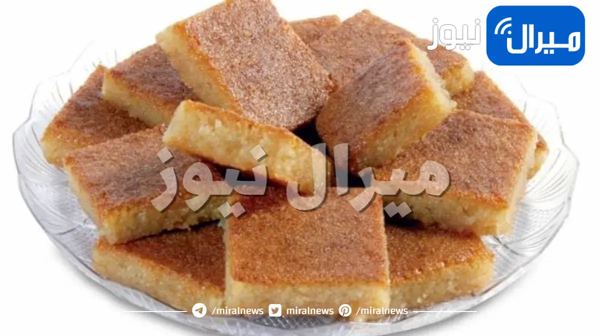 طريقة عمل البسبوسة سالى فؤاد
