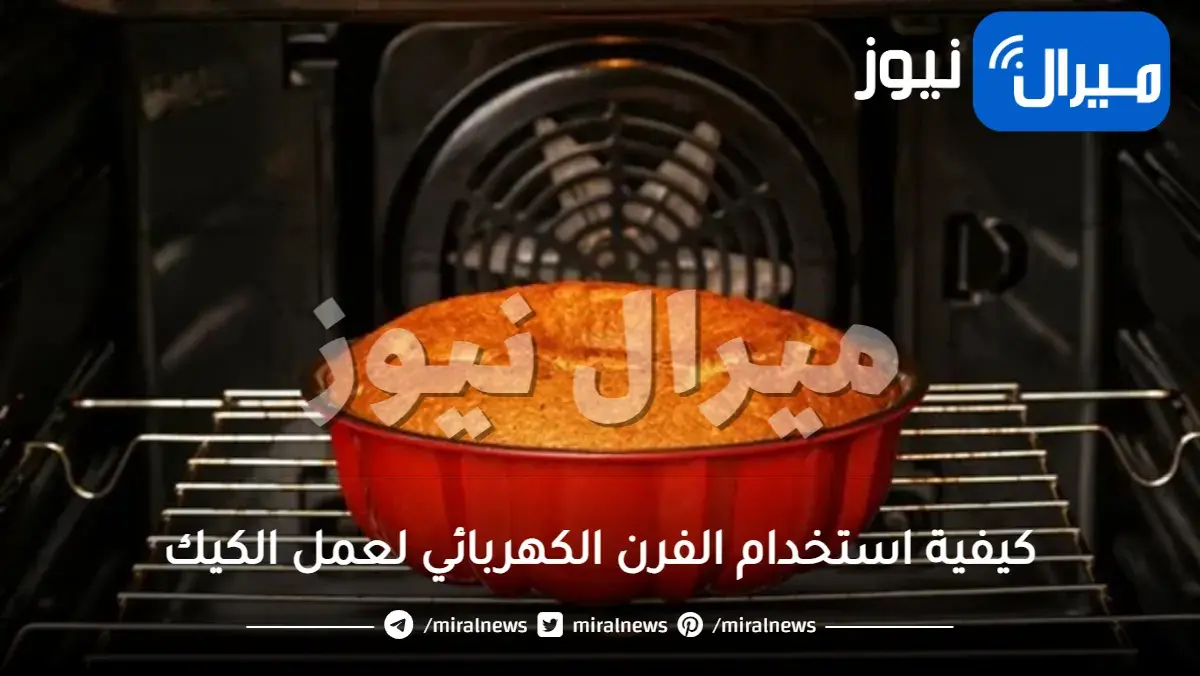 كيفية استخدام الفرن الكهربائي لعمل الكيك