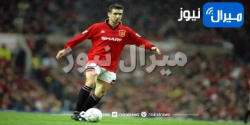 لاعب كرة القدم الدولي اريك كانتونا