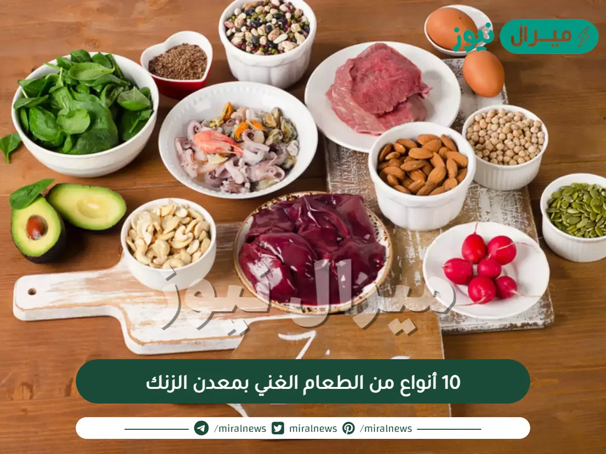 10 أنواع من الطعام الغني بمعدن الزنك