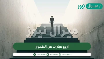 أروع عبارات عن الطموح