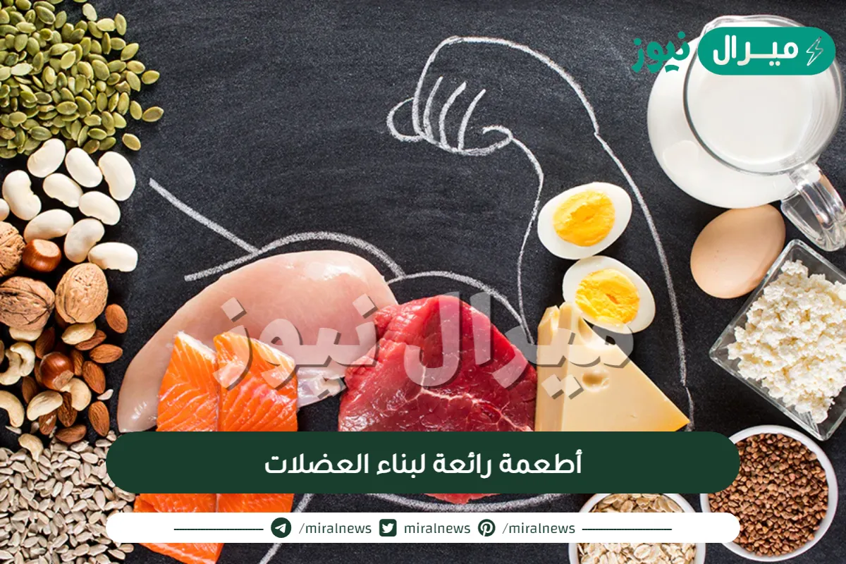 10 أطعمة رائعة لبناء العضلات