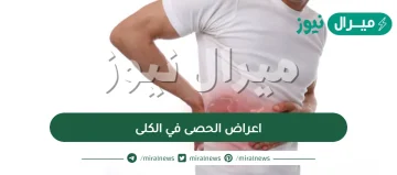 اعراض الحصى في الكلى