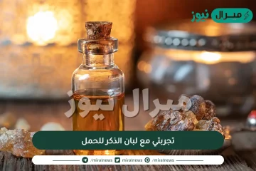 تجربتي مع لبان الذكر للحمل