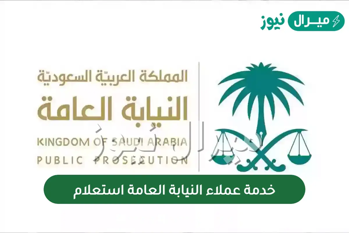 خدمة عملاء النيابة العامة استعلام