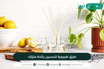 10 طرق طبيعية لتحسين رائحة منزلك