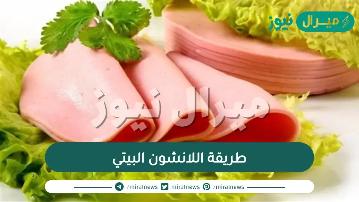 طريقة اللانشون البيتي بالصور