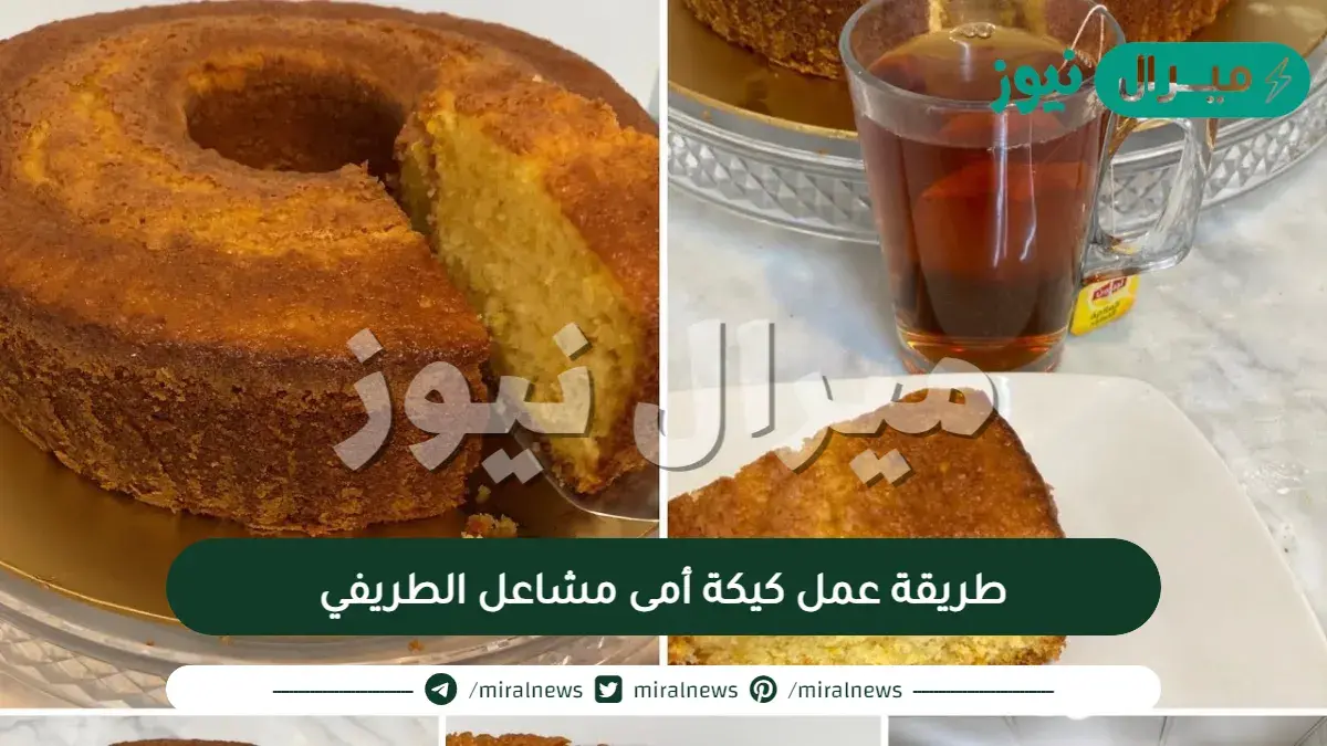 طريقة عمل كيكة أمى مشاعل الطريفي