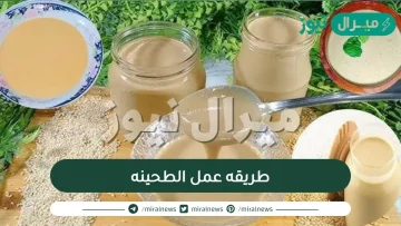 طريقه عمل الطحينه للشيف هاله فهمى