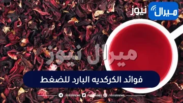 فوائد الكركديه البارد للضغط
