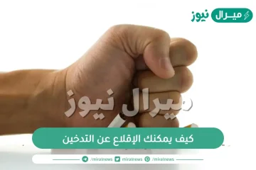 كيف يمكنك الإقلاع عن التدخين
