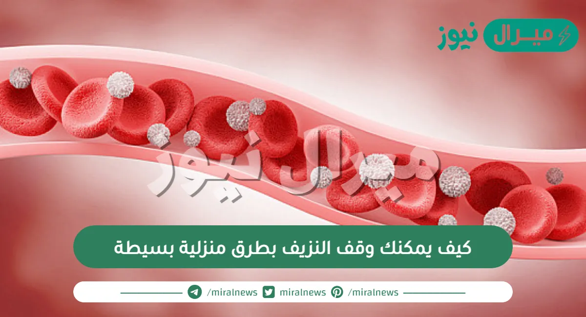 كيف يمكنك وقف النزيف بطرق منزلية بسيطة