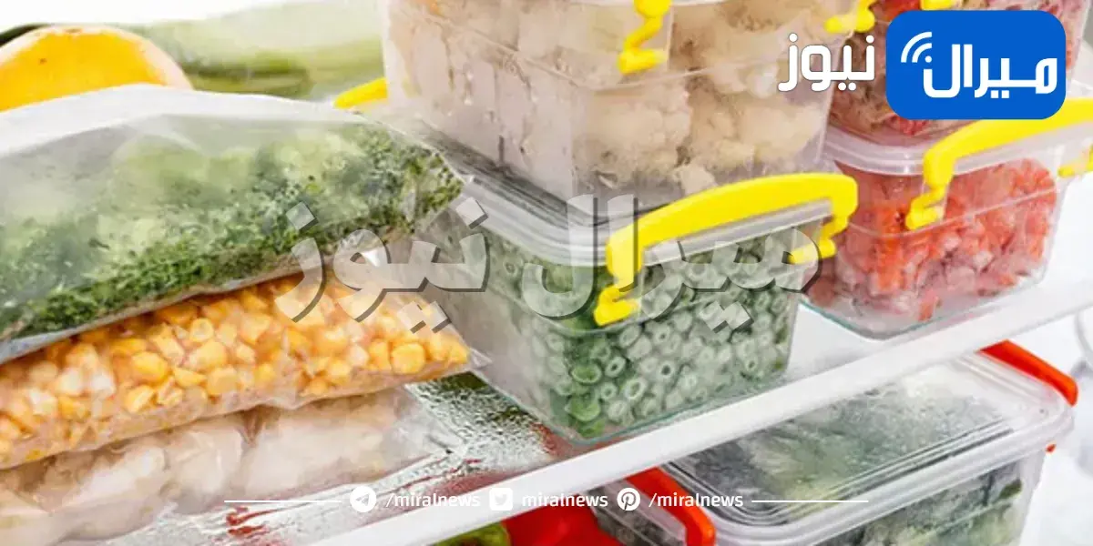 مدة تخزين الأطعمة داخل الفريزر