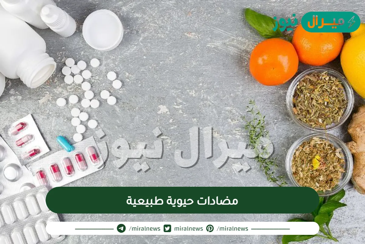 مضادات حيوية طبيعية