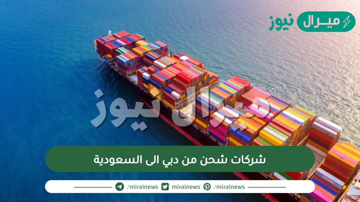 شركات شحن من دبي الى السعودية