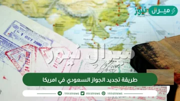 طريقة تجديد الجواز السعودي في امريكا