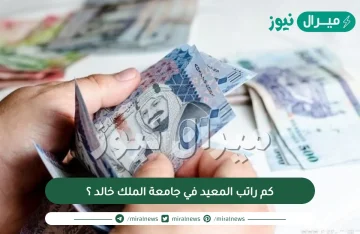 كم راتب المعيد في جامعة الملك خالد ؟