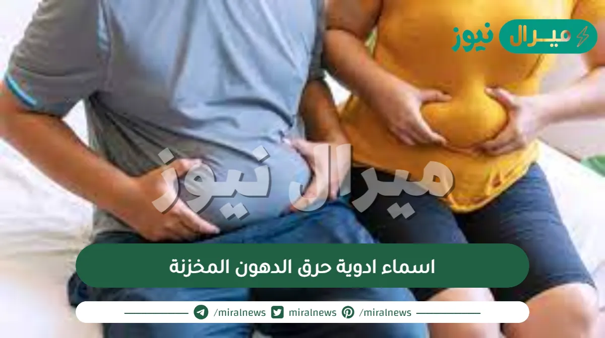 اسماء ادوية حرق الدهون المخزنة