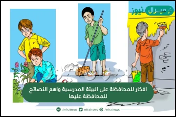افكار للمحافظة على البيئة المدرسية واهم النصائح للمحافظة عليها
