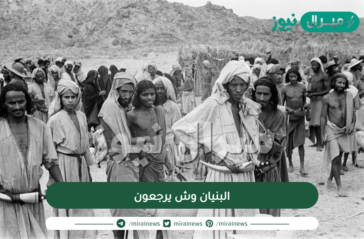 البنيان وش يرجعون وما هو أصلها