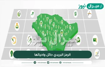 الرمز البريدي حائل واحيائها وكيفية الحصول على الرمز الكترونيا