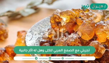 تجربتي مع الصمغ العربي للكلى وهل له اثار جانبية