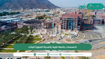 تخصصات جامعة طيبة بالمدينة المنورة للبنات