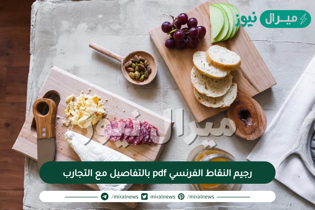 رجيم النقاط الفرنسي pdf بالتفاصيل مع التجارب
