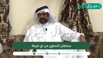 سلطان النحاوي من اي قبيلة ومن هو سلطان النحاوي ويكيبيديا