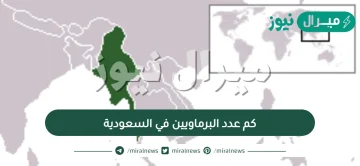 كم عدد البرماويين في السعودية