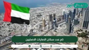 كم عدد سكان الامارات الاصليين