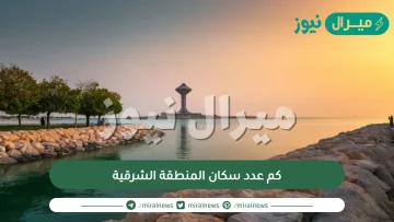 كم عدد سكان المنطقة الشرقية