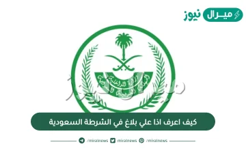 كيف اعرف اذا علي بلاغ في الشرطة السعودية وكيفية الاستعلام عنه الكترونيا