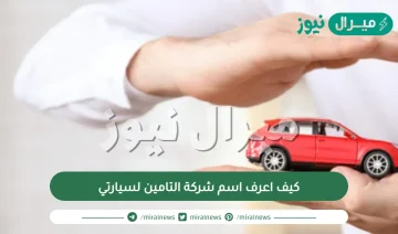 كيف اعرف اسم شركة التامين لسيارتي