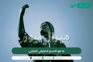 ما هو الاسم الحقيقي للمتنبي