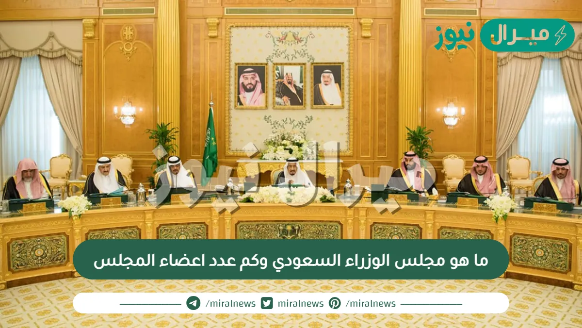 ما هو مجلس الوزراء السعودي وكم عدد اعضاء المجلس